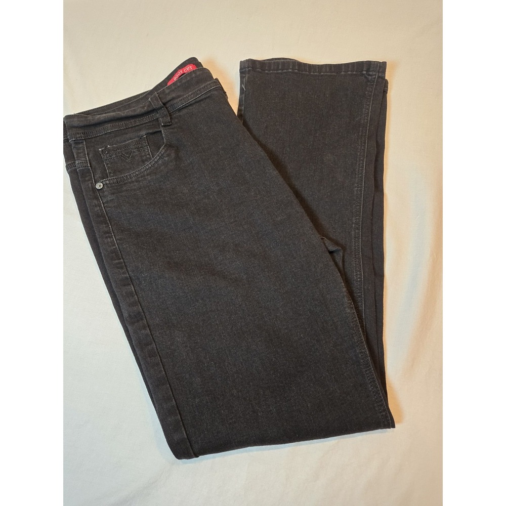 Platini‎ Men's Black Jeans 38×31 Boot Cut Western Style